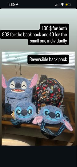 Stitch backpack lilo and stitch