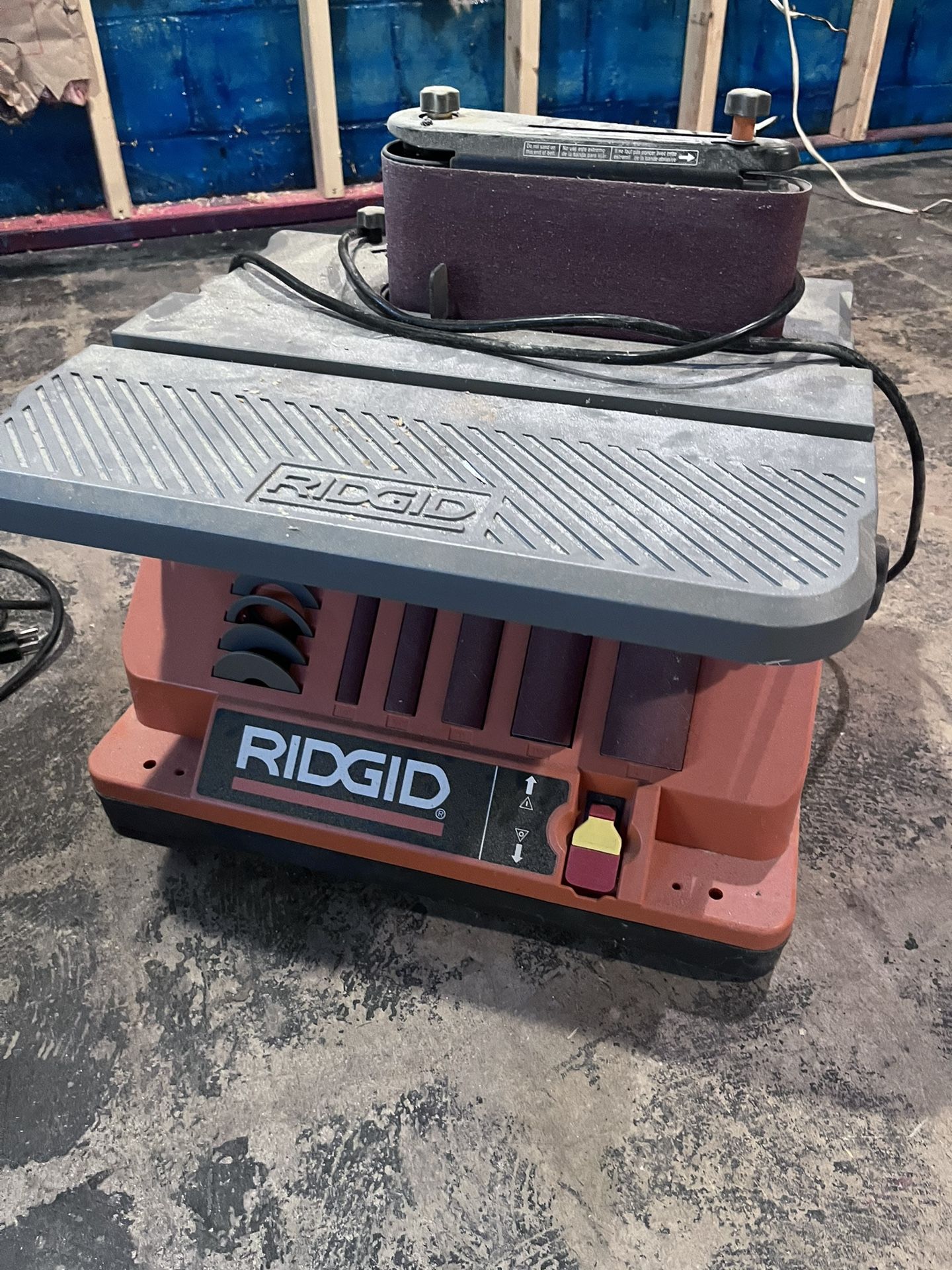 Rigid Belt/spindle Sander