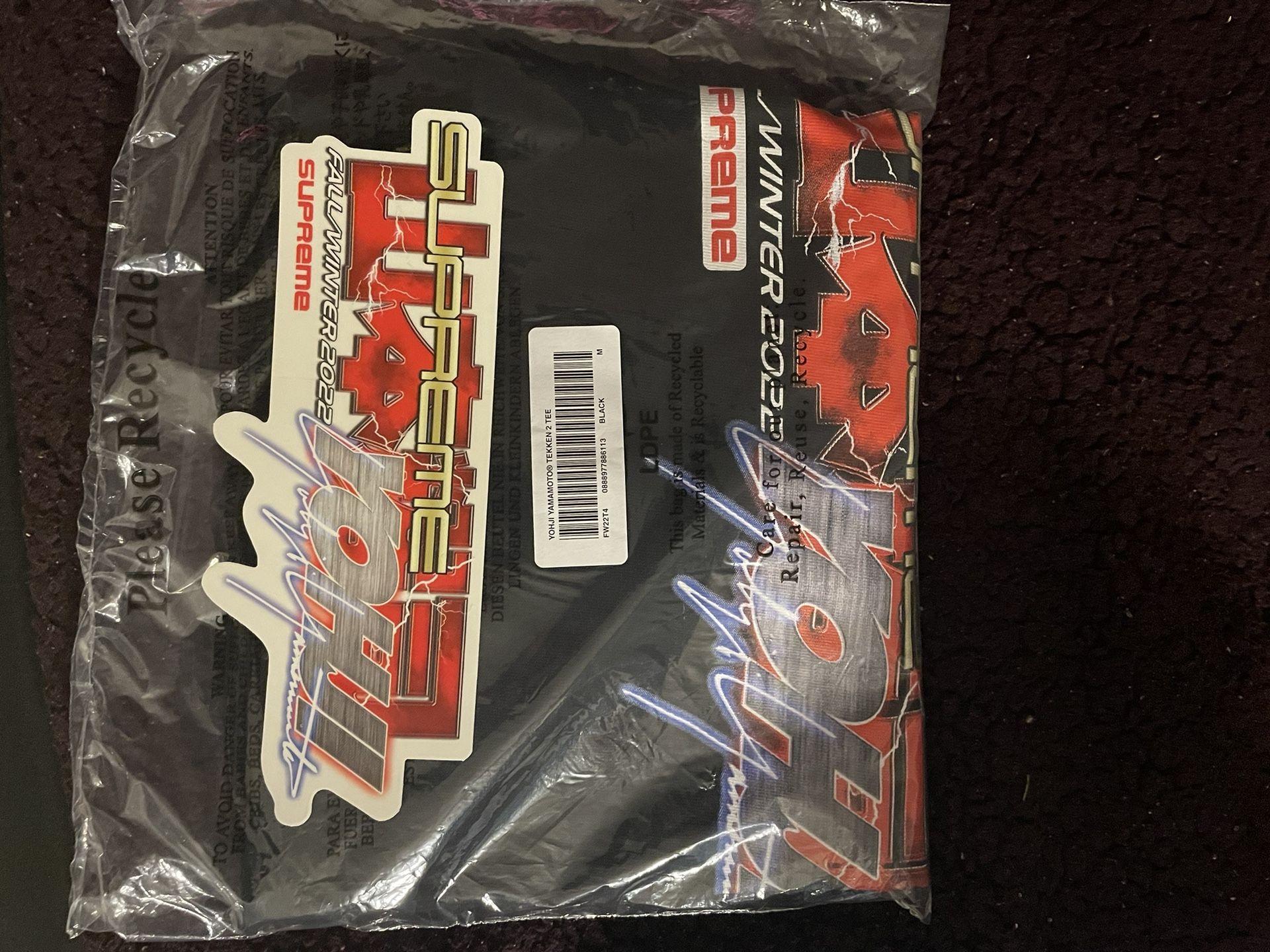 Supreme X Tekken Tee (M)