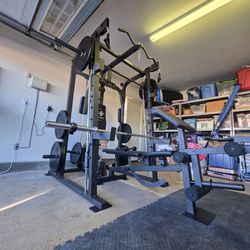 Smith Machine 2001 | Multi-Use Adj Bench | Gym Equipment | Fitness | Squat Rack | Excercise |🔴WEIGHTS AND BARBELL SOLD SEPARATELY 🔴 FREE DELIVERY 🚚