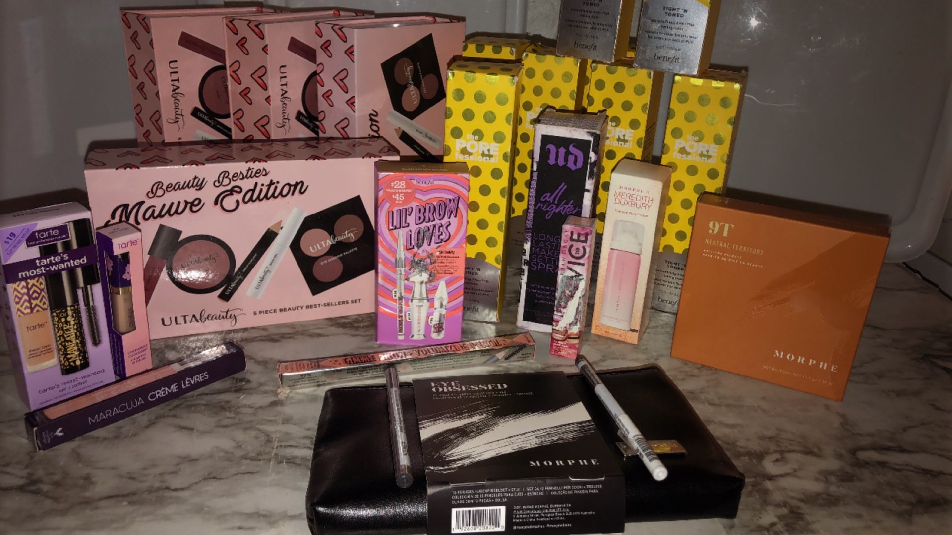 Morph,!Urban Decay,!Benefit!,Tarte, !Ulta !