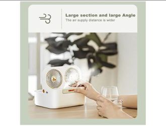 Portable Fan and Mist Humidifier