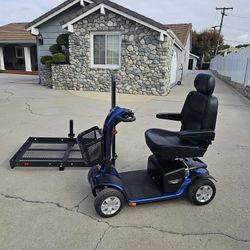 Electric Mobility Scooter And Car Ramp