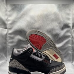 Air Jordan 3 black cement 2024