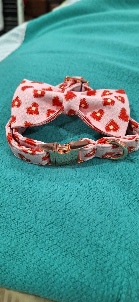 Dog Tie N Collar  $10 Valentine's 