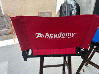 Academy Folding Bleacher Seats with Back Support - set of (2)