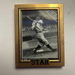 Lou Gherig Baseball Card