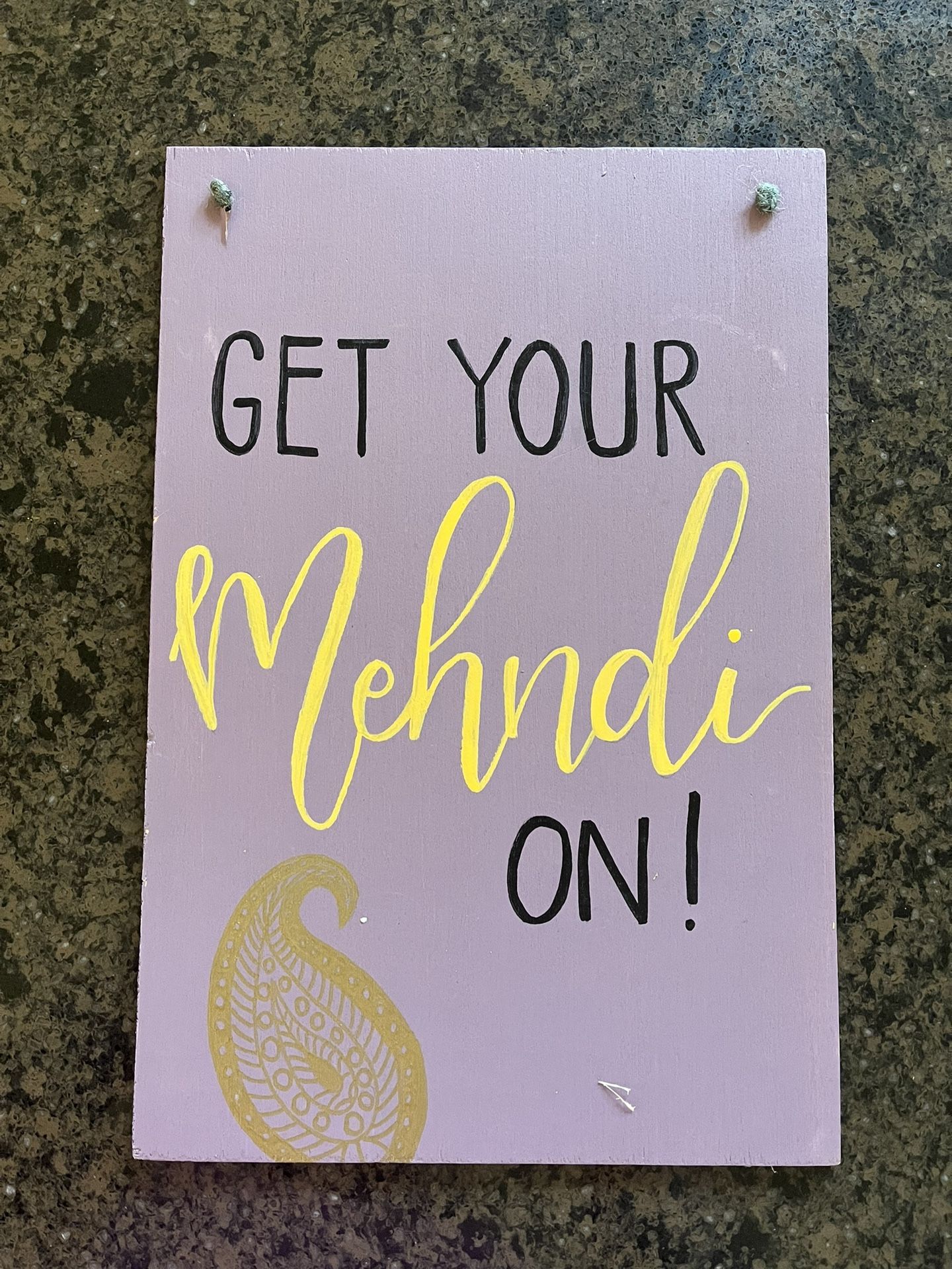 Customized Wooden Handmade Sign