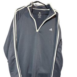 Adidas Quarter Zip Jacket Size 2XL 