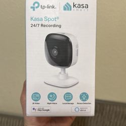 Compact indoor plug-in smart security camera