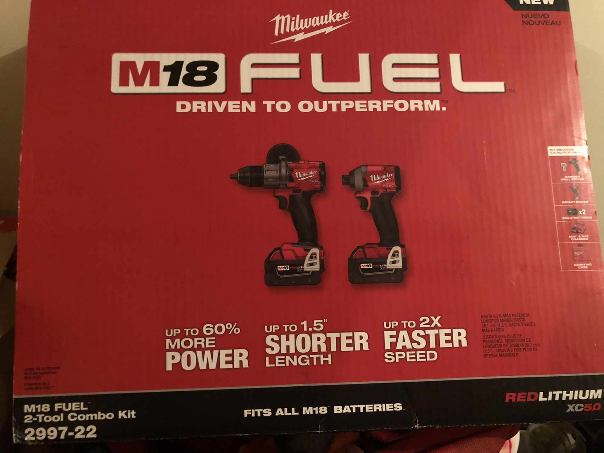 Milwaukee fuel set m18