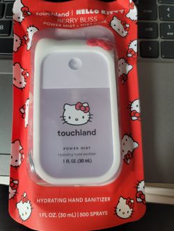 Hello Kitty Hand Sanitizer Keychain