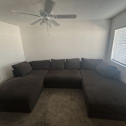 Chaise /Cloud Feathered Couch/sofa 