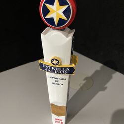 🌟 Estrella Jalisco Short Beer Tap Handle 
