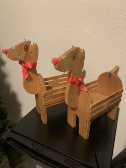 Wood Raindeer