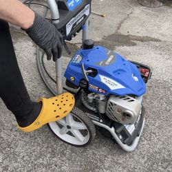 Power stroke Gas Pressure Washer Elect Starting