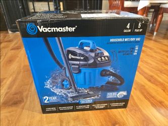 Vacmaster 4 gallons 5 peak hp