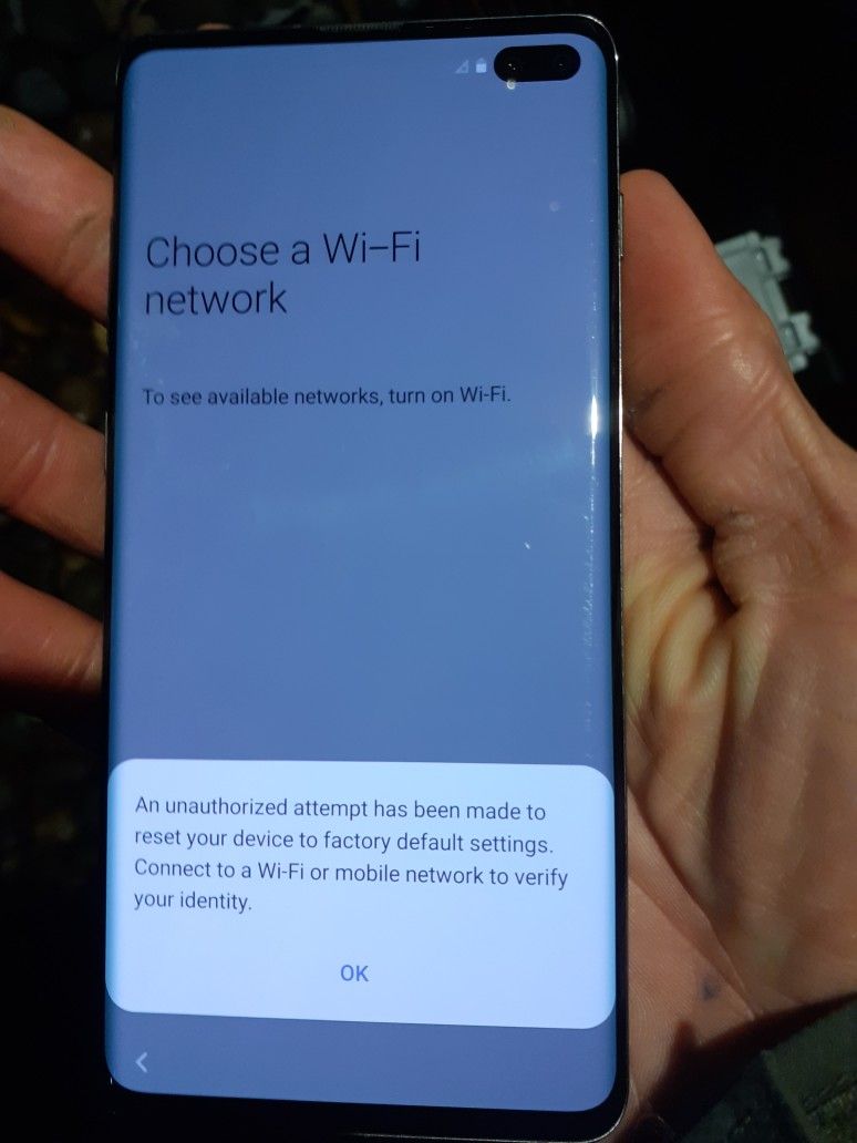 Sprint Galaxy S10 Plus Phone - Google Locked