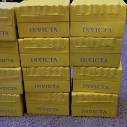 Invicta Yellow Watch Cases
