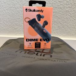 Skullcandy - Dime EVO True Wireless Bluetooth In-Ear Earbuds - Black