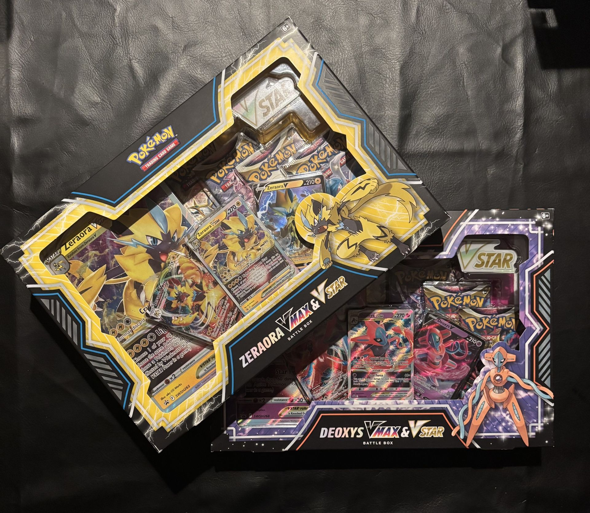 Pokémon TCG Deoxys/Zeraora VMAX & VSTAR Box