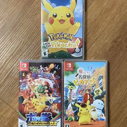 Nintendo Switch games - Pokemon Lot