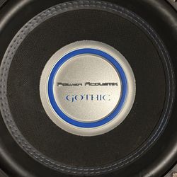 12” Gothic 2500 watt subwoofer for car stereo