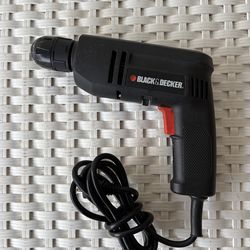 Black & Decker 7252 Power Drill with 6 Foot Cord - Type 1 - 10mm (3/8)