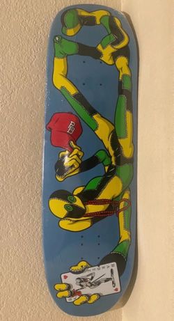 Ray Barbee Strangelove Skateboard Deck Rag Doll Autograph By Sean Cliver