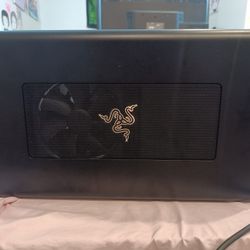 Razer Core X Aluminum eGPU + Sapphire RX 580 8GB graphics card