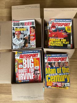 AUTOSPORT  MAGAZINES. 123
