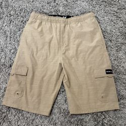 Hurley Khaki Shorts Boys XL 13-15 Yrs