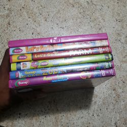 Lot Of 6 Barney DVD'S 