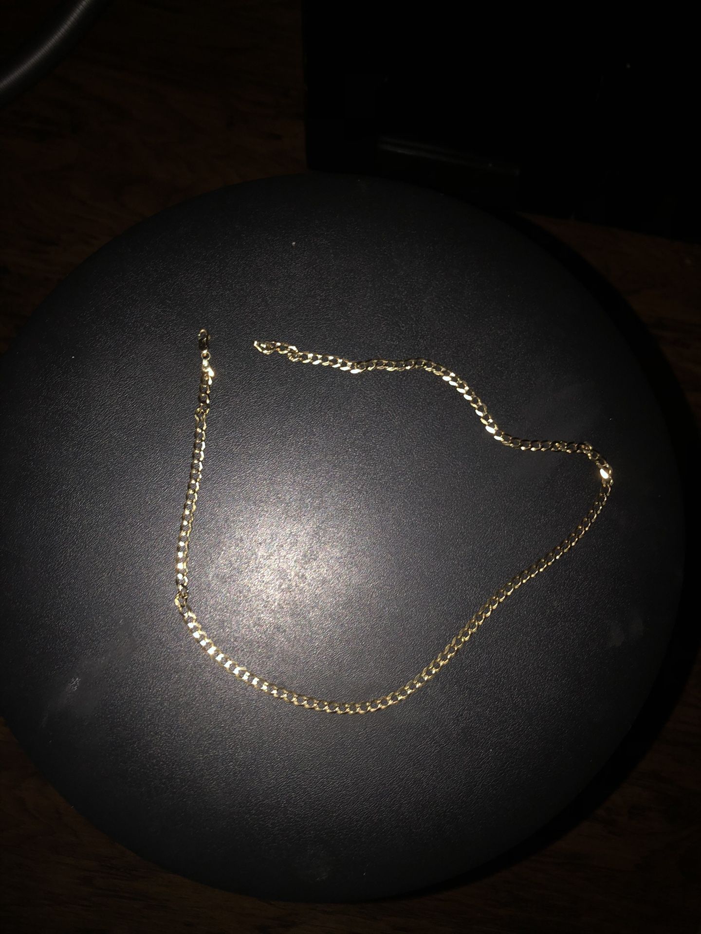 14K Gold Cuban Chain , 22”