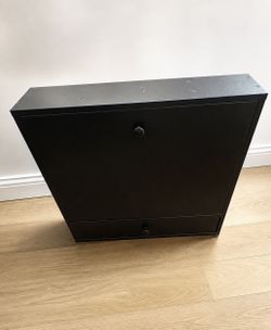 Black Storage Cabinet / Wall Cabinet 