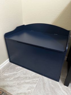 Wood toy box