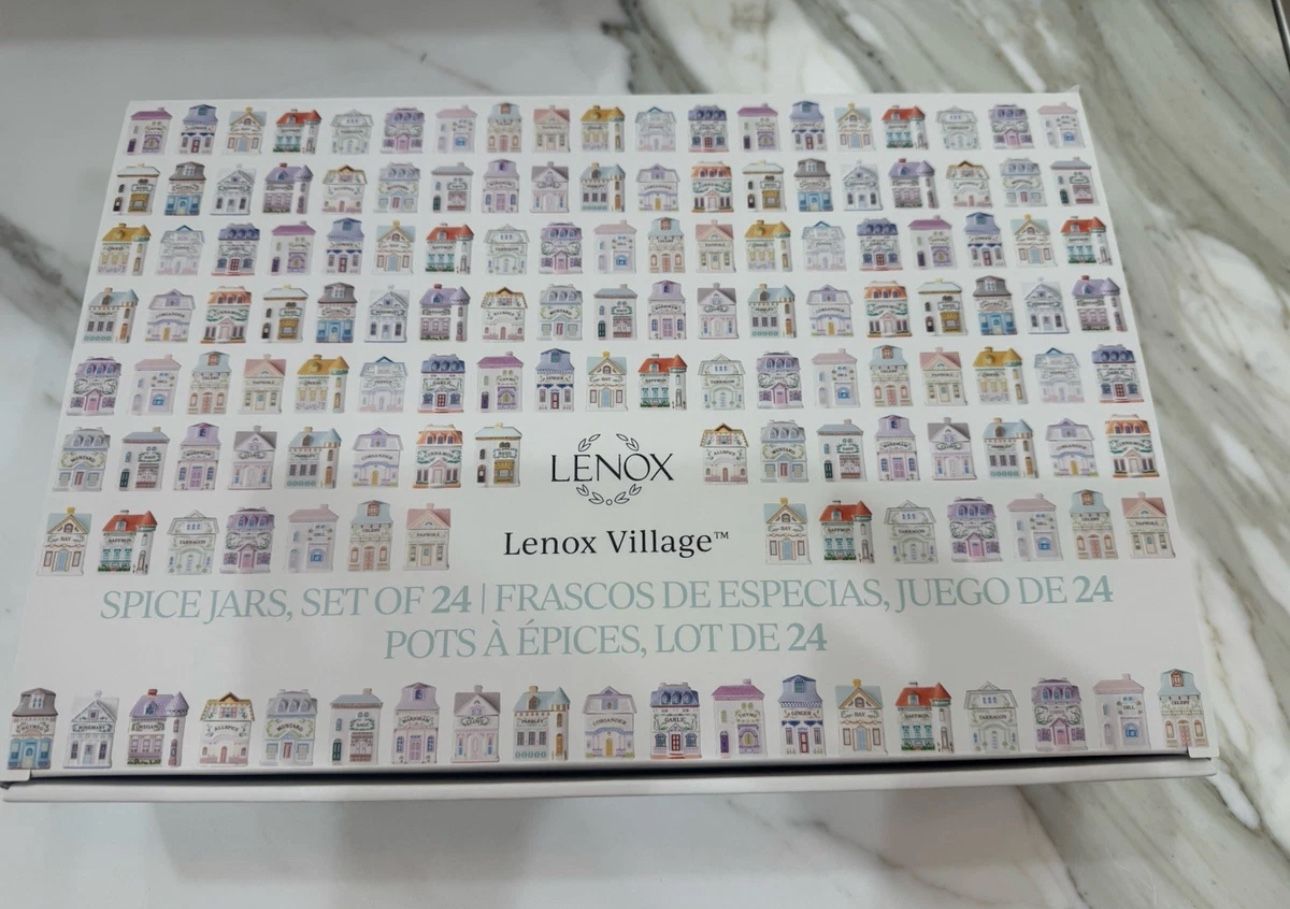2024 Lenox Spice Village 24 Jar Full Collection Complete Set New In Hand