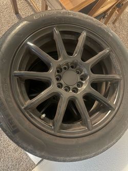 4 16” rims with Tires 205/55 R16
