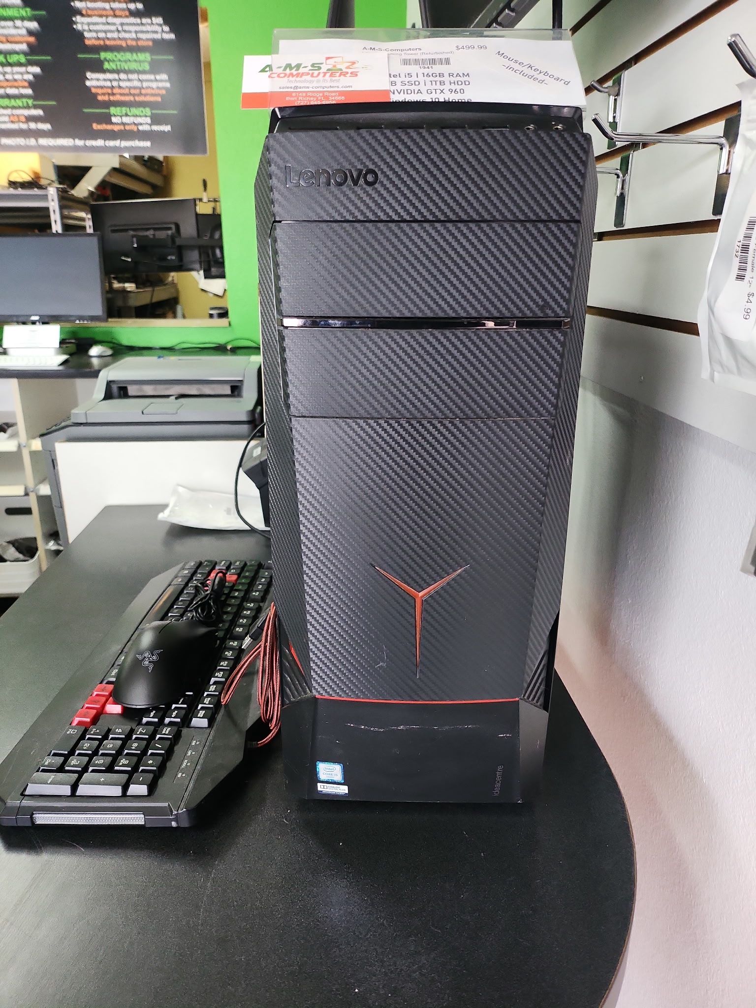 Refurbished Lenovo Gaming Computer