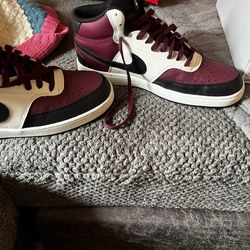 Nike Court Vision Mid Next Nature  "Dark Beetroot"