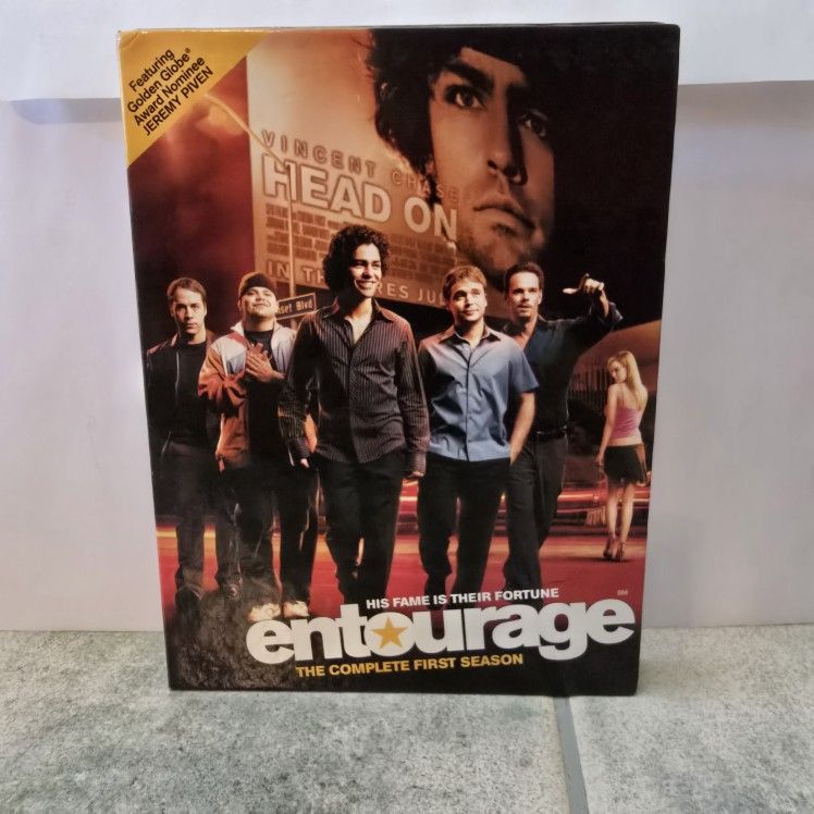 Entourage – The Complete First Season (DVD, 2005, 2-Disc Set, HBO) OPEN