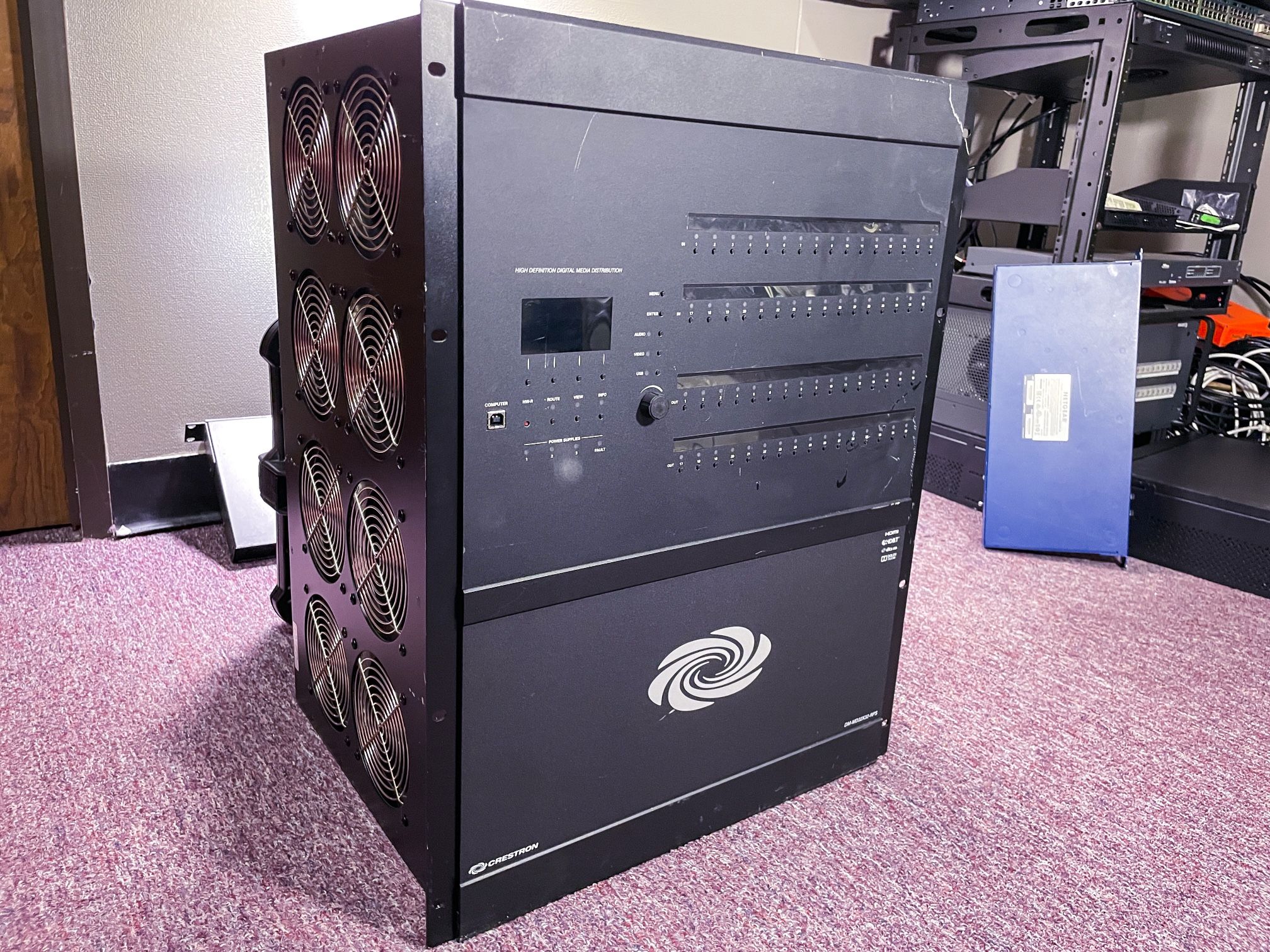 Crestron 32x32 DigitalMedia Switcher with Redundant Power Supplies