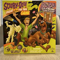 Scooby Doo Fright At The Fun Park Board Game 