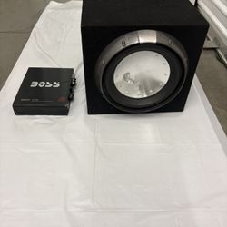 Car amp/subwoofer