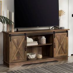 Media TV Stand Holds Up To 65in Tv New 