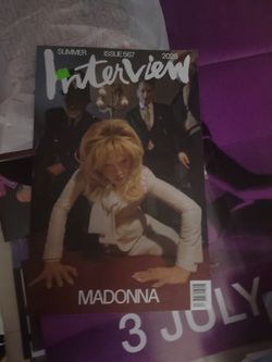 Madonna interview rare mag
