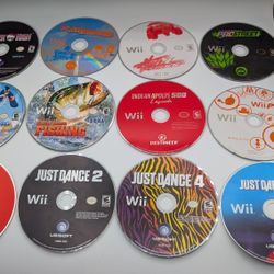 Nintendo Wii Lot Of 12 A - Trading For 6" & 7" Action Figures