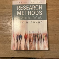 Research Methods In Social Work Seventh Edition 