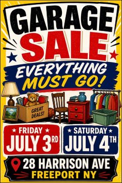 EVERYTHING MUST GO SALE