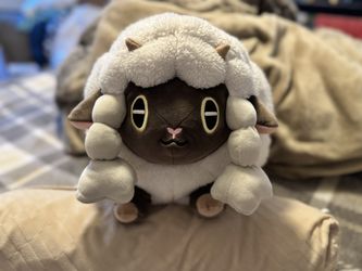 BRAND NEW AUTHENTIC POKEMON CENTER MOCCHIRI MANMARU WOOLOO MOCHI PLUSH 14 INCH (2020)